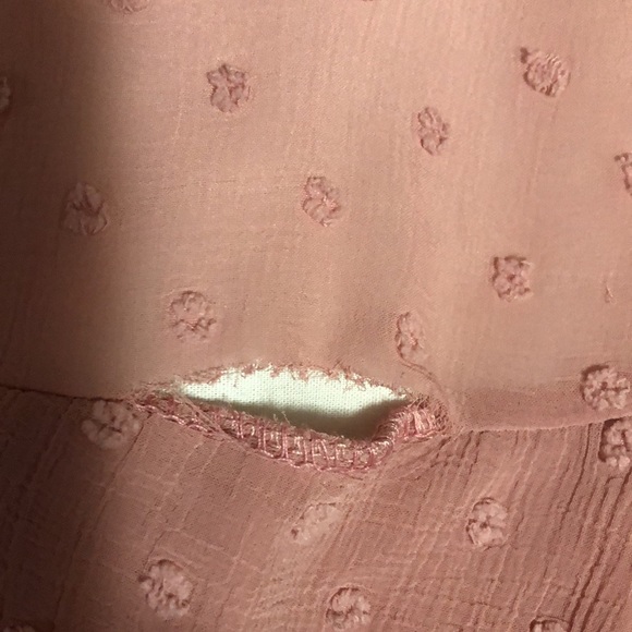 SOLD Zadie B’s Swiss Dot Tunic - Picture 3 of 4